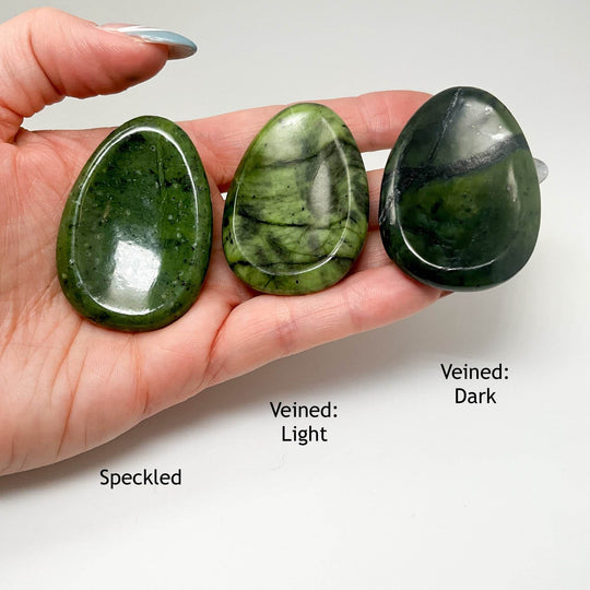 Worry Stone - Canadian Jade - Rocks and Gems Canada