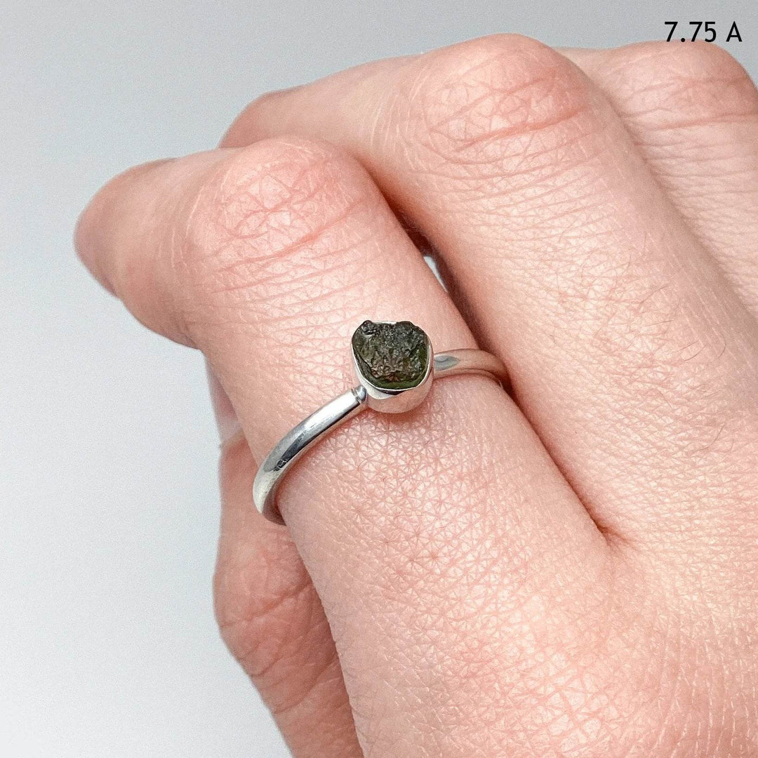 Moldavite Ring - Rocks and Gems Canada