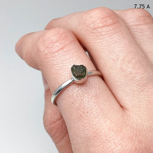 Moldavite Ring - Rocks and Gems Canada