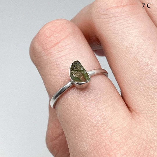 Moldavite Ring - Rocks and Gems Canada
