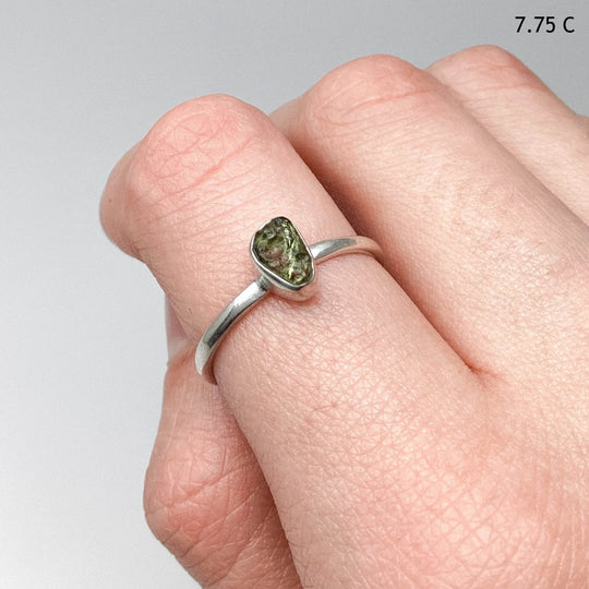 Moldavite Ring - Rocks and Gems Canada