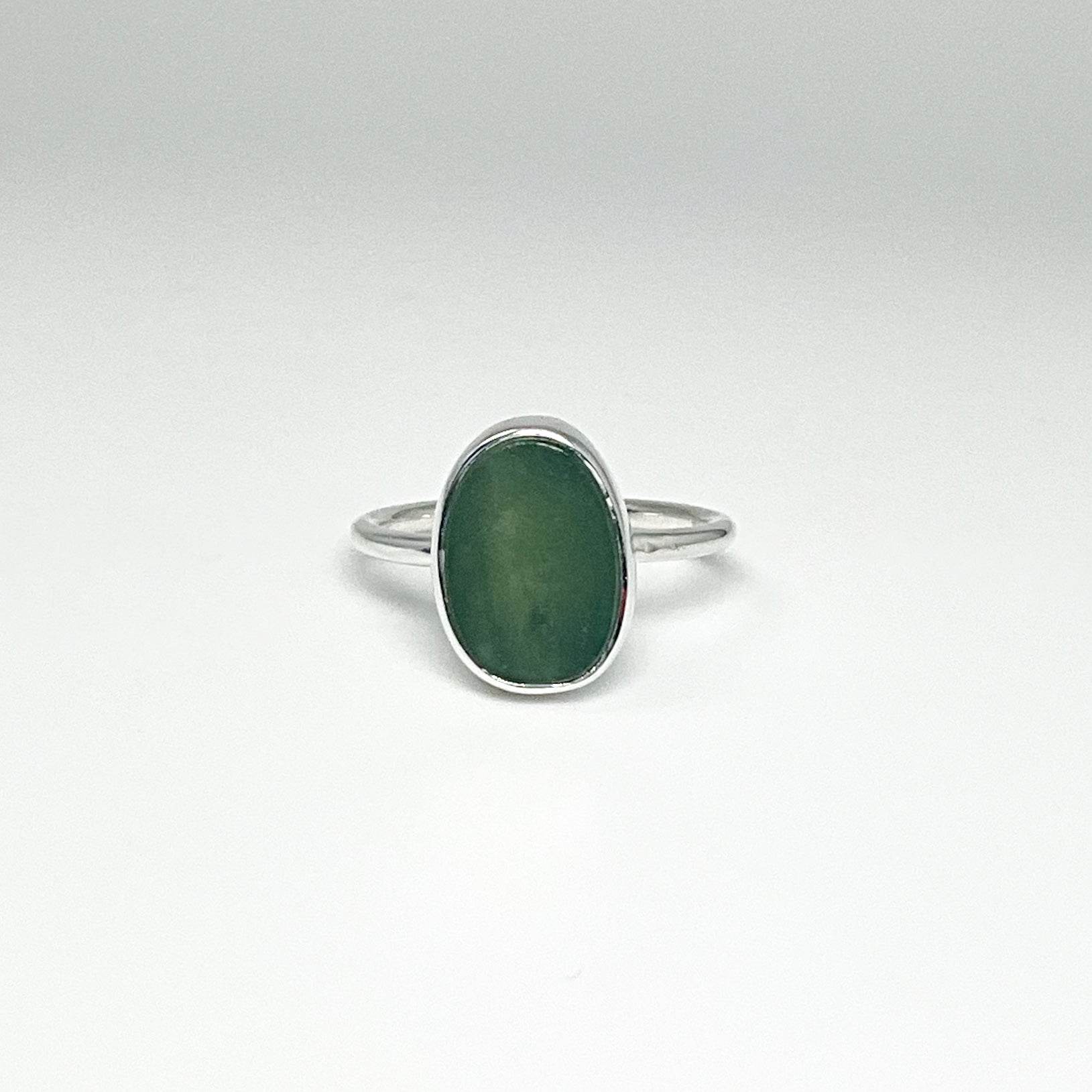 Canadian Jade Ring - Rocks and Gems Canada