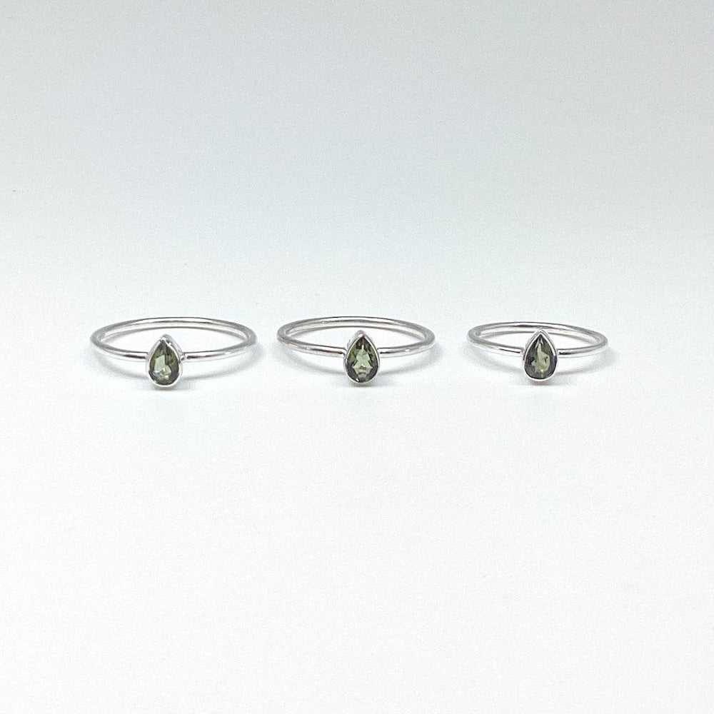 Moldavite Ring - Rocks and Gems Canada