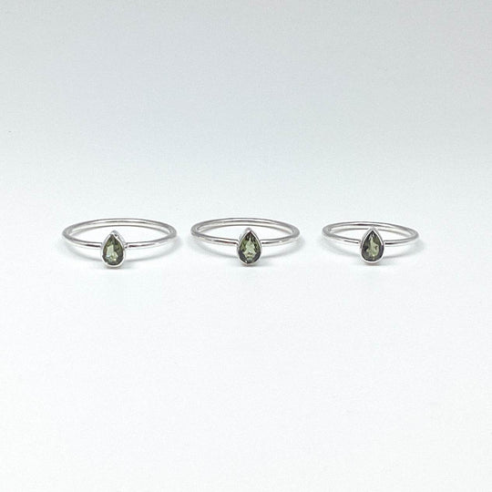 Moldavite Ring - Rocks and Gems Canada