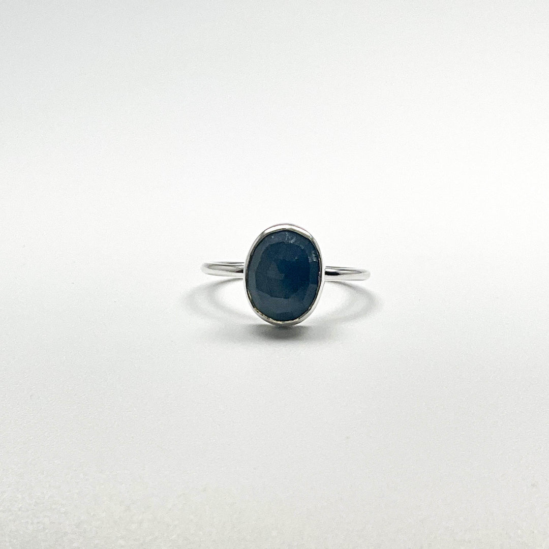 Dark Blue Sapphire Ring - Rocks and Gems Canada