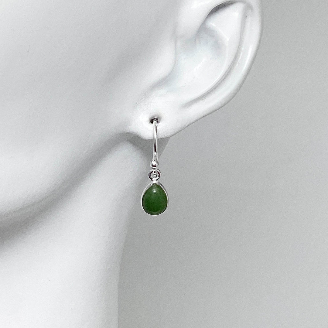 Jade Dangle Earrings - Rocks and Gems Canada