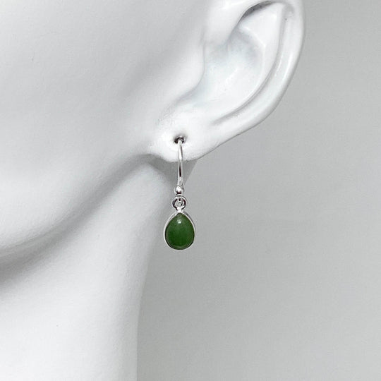 Jade Dangle Earrings - Rocks and Gems Canada