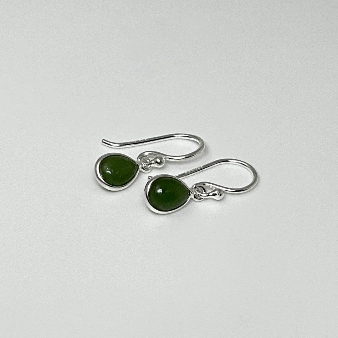 Jade Dangle Earrings - Rocks and Gems Canada