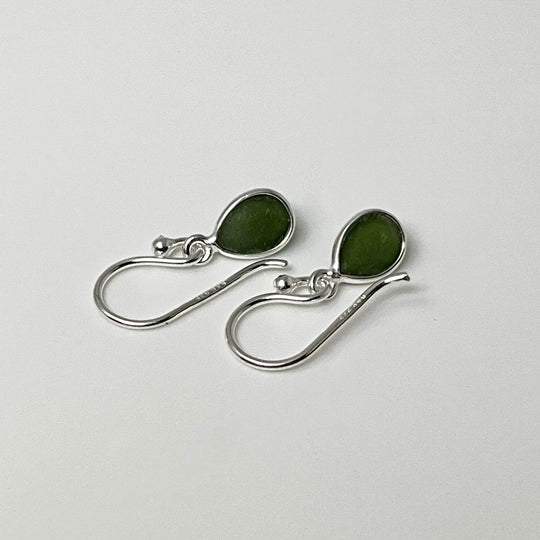 Jade Dangle Earrings - Rocks and Gems Canada