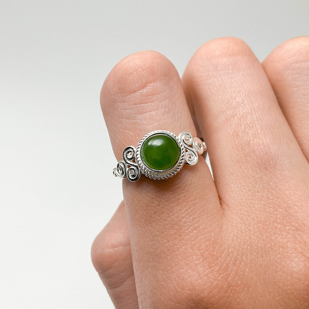 Canadian Jade Ring - Rocks and Gems Canada