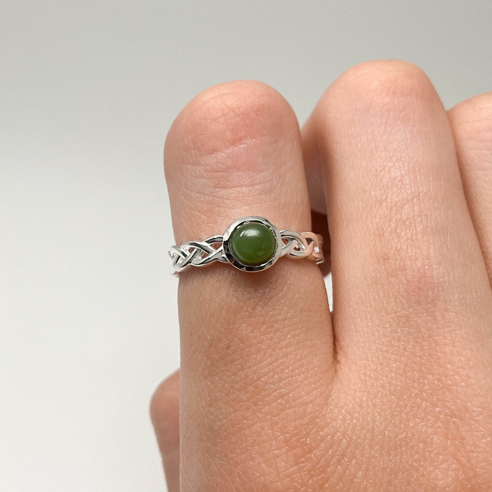 Canadian Jade Ring - Rocks and Gems Canada
