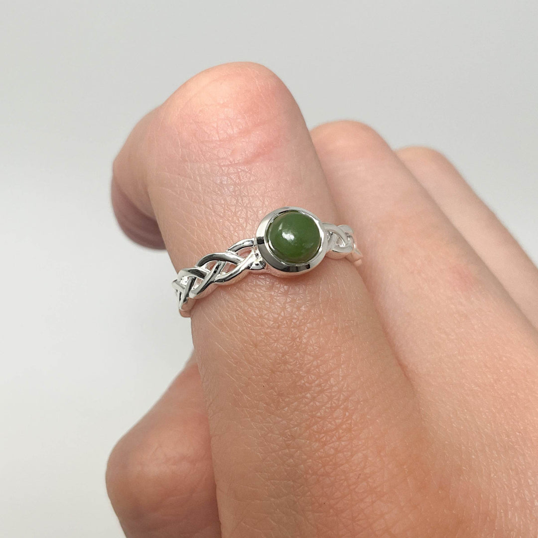 Canadian Jade Ring - Rocks and Gems Canada