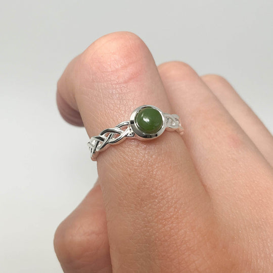 Canadian Jade Ring - Rocks and Gems Canada