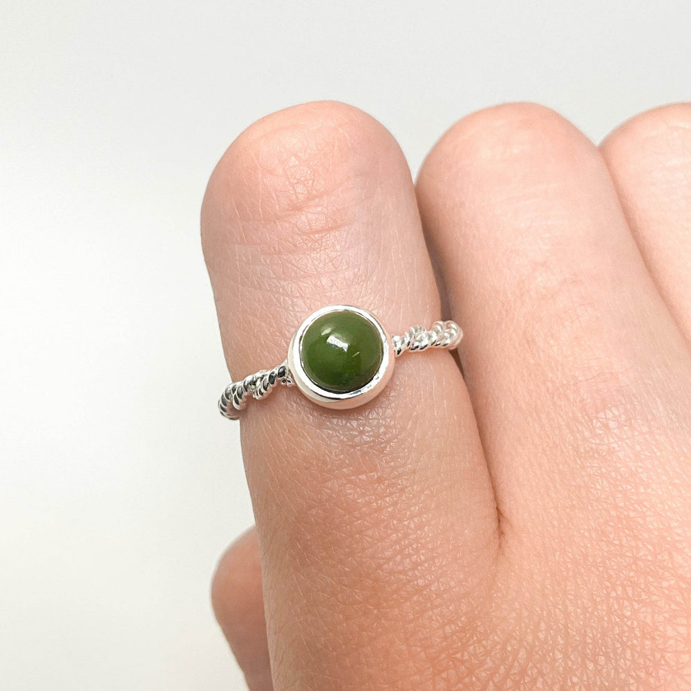 Canadian Jade Ring - Rocks and Gems Canada