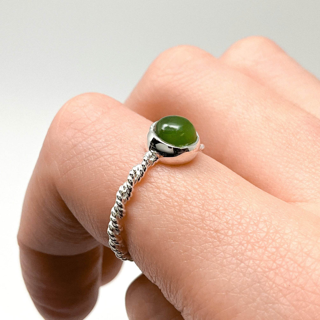 Canadian Jade Ring - Rocks and Gems Canada