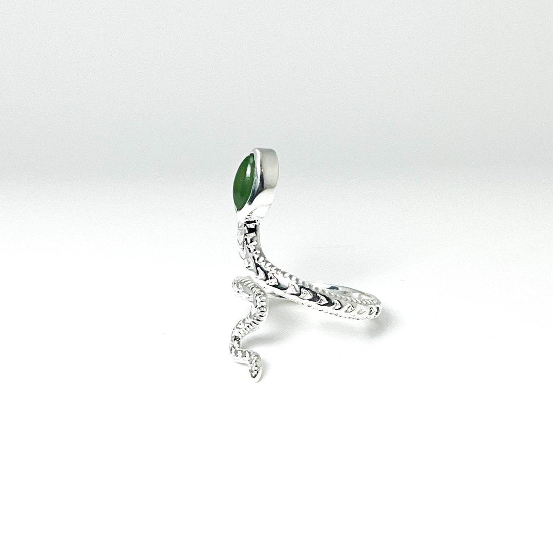 Canadian Jade Snake Ring - Rocks and Gems Canada
