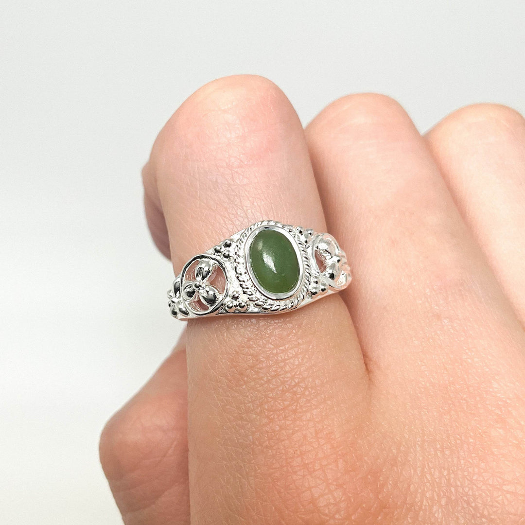 Canadian Jade Ring - Rocks and Gems Canada