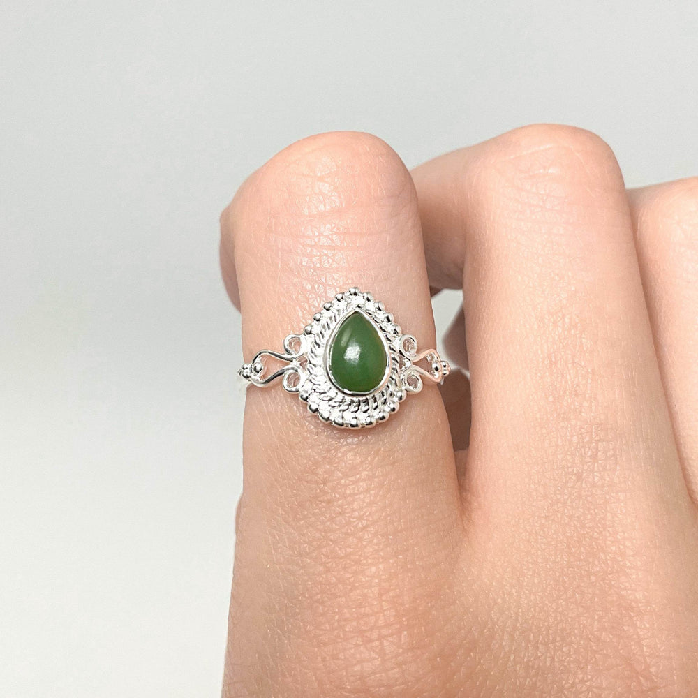 Canadian Jade Ring - Rocks and Gems Canada