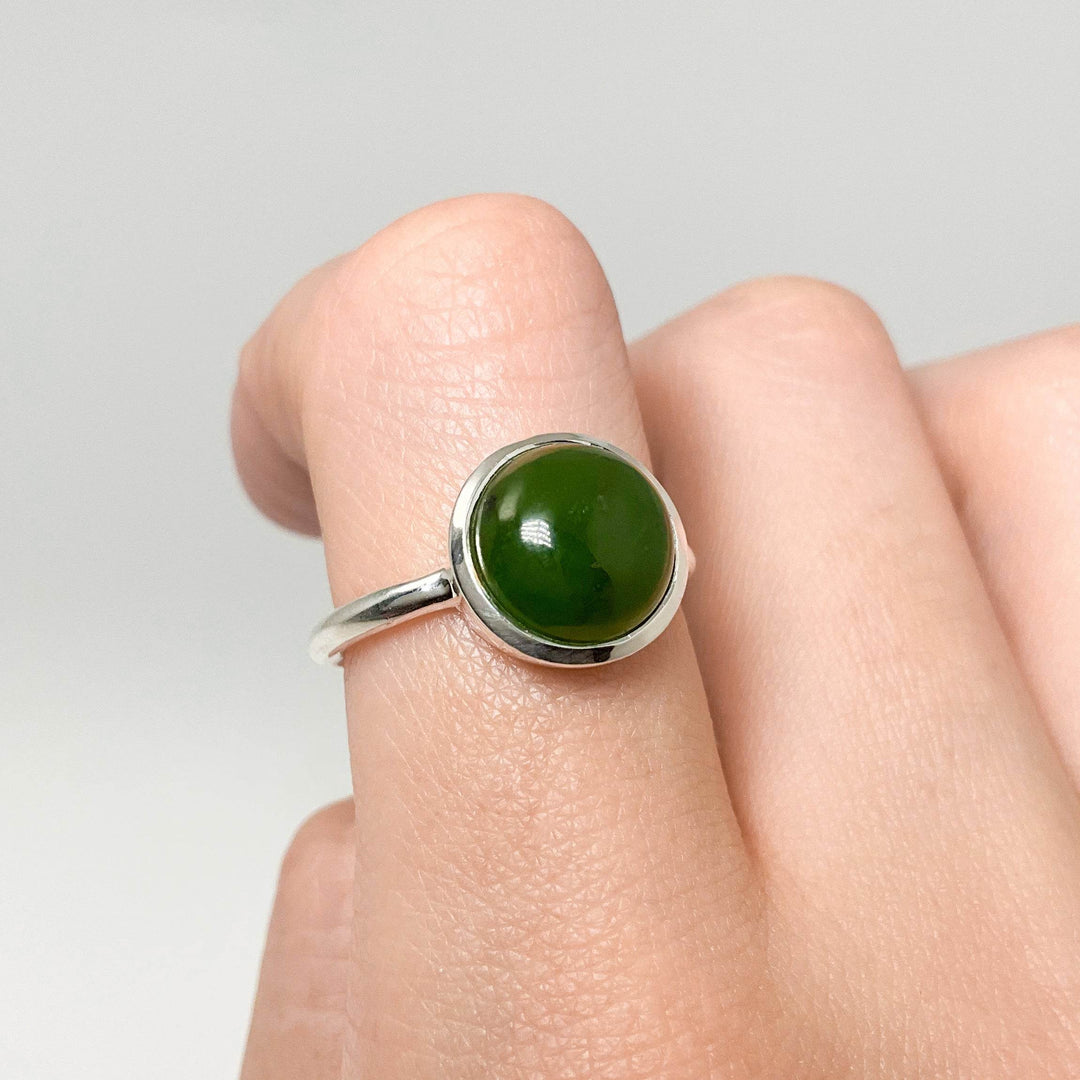Canadian Jade Ring - Rocks and Gems Canada
