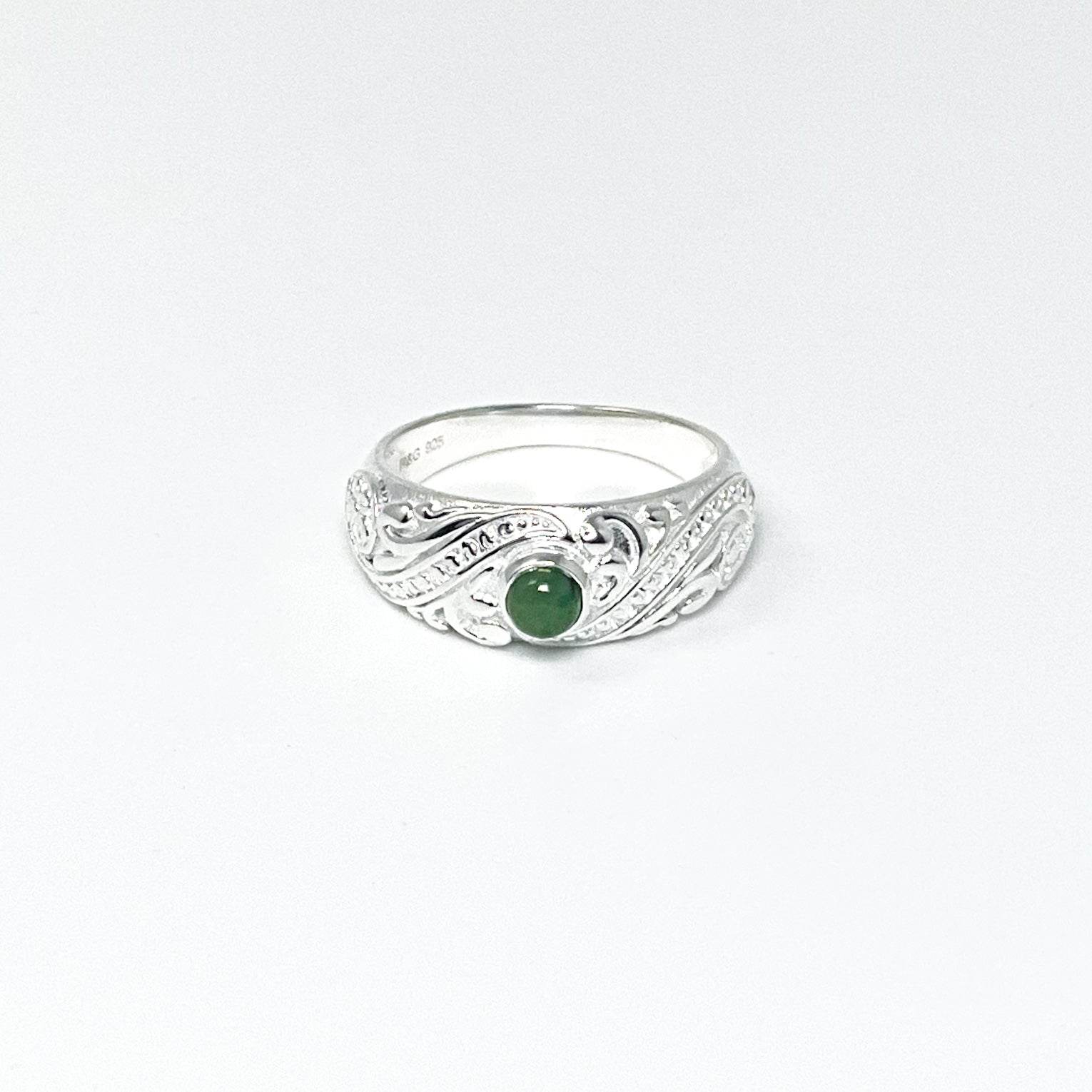 Canadian Jade Ring - Rocks and Gems Canada