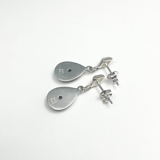 Alberta Ammolite Dangle Earrings - Rocks and Gems Canada