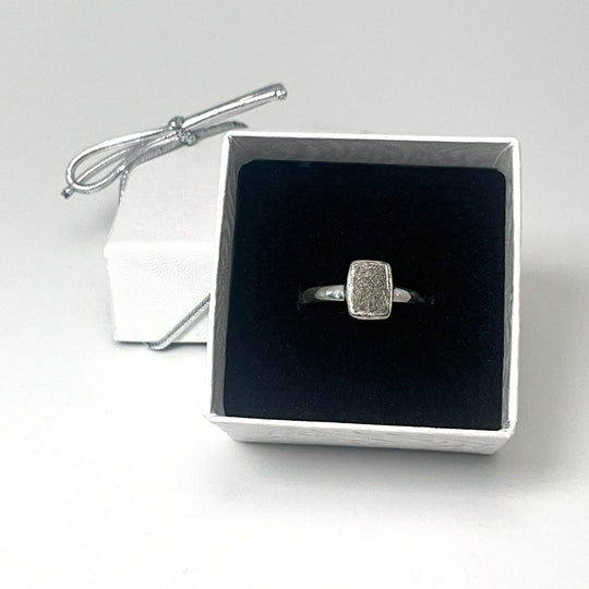 Muonionalusta Meteorite Ring - Rocks and Gems Canada