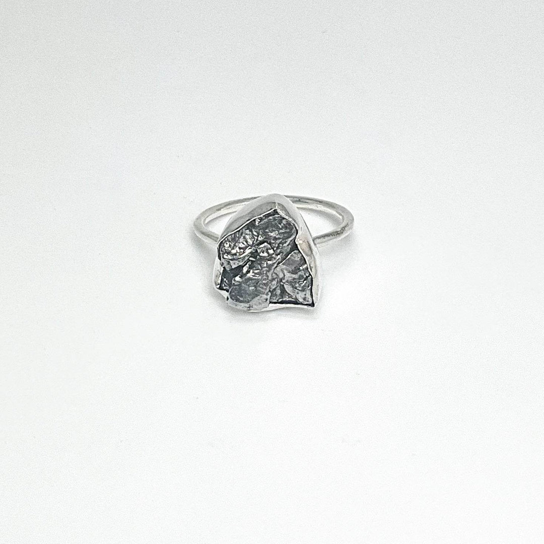 Campo Del Cielo Meteorite Ring - Rocks and Gems Canada
