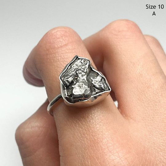 Campo Del Cielo Meteorite Ring - Rocks and Gems Canada