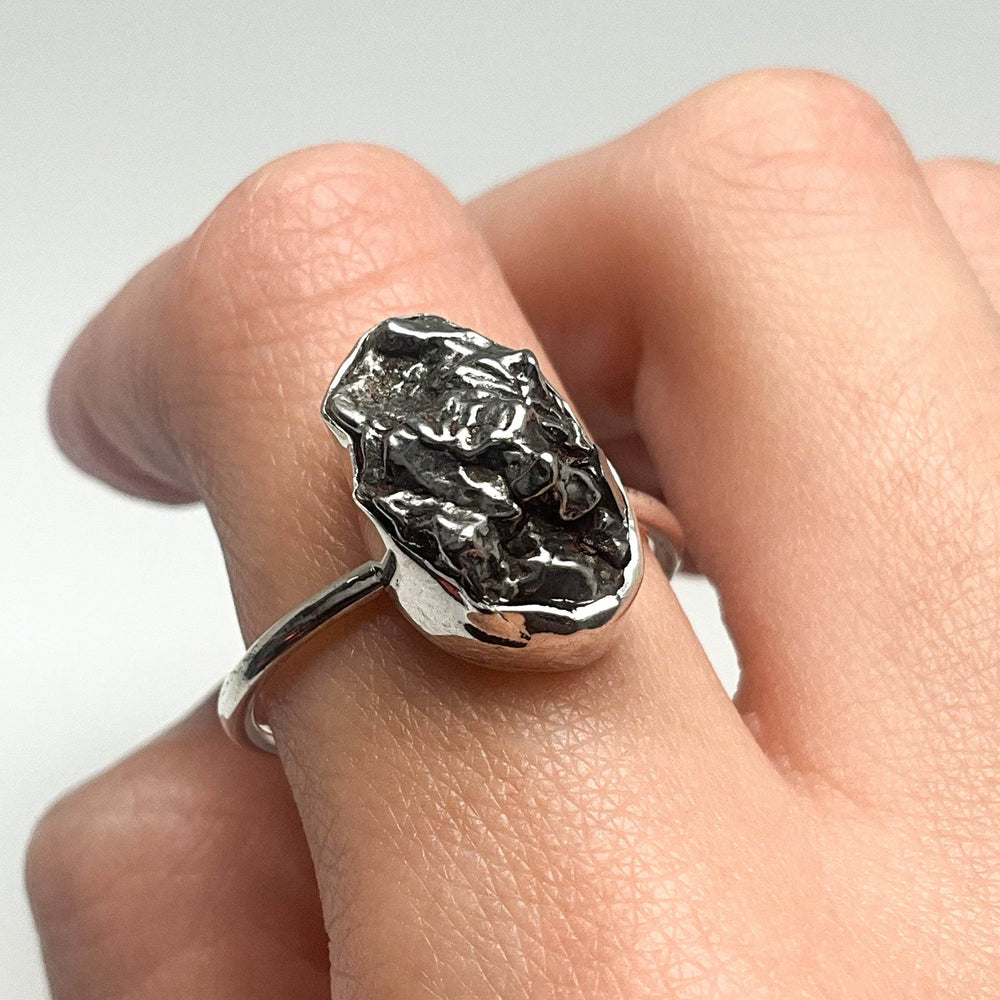 Campo Del Cielo Meteorite Ring - Rocks and Gems Canada