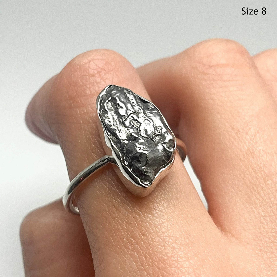 Campo Del Cielo Meteorite Ring - Rocks and Gems Canada