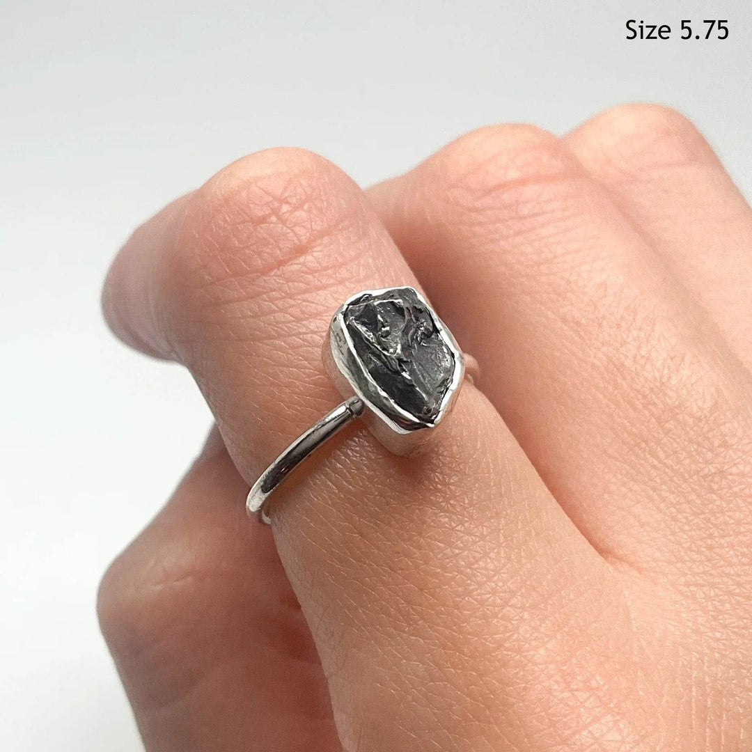 Campo Del Cielo Meteorite Ring - Rocks and Gems Canada