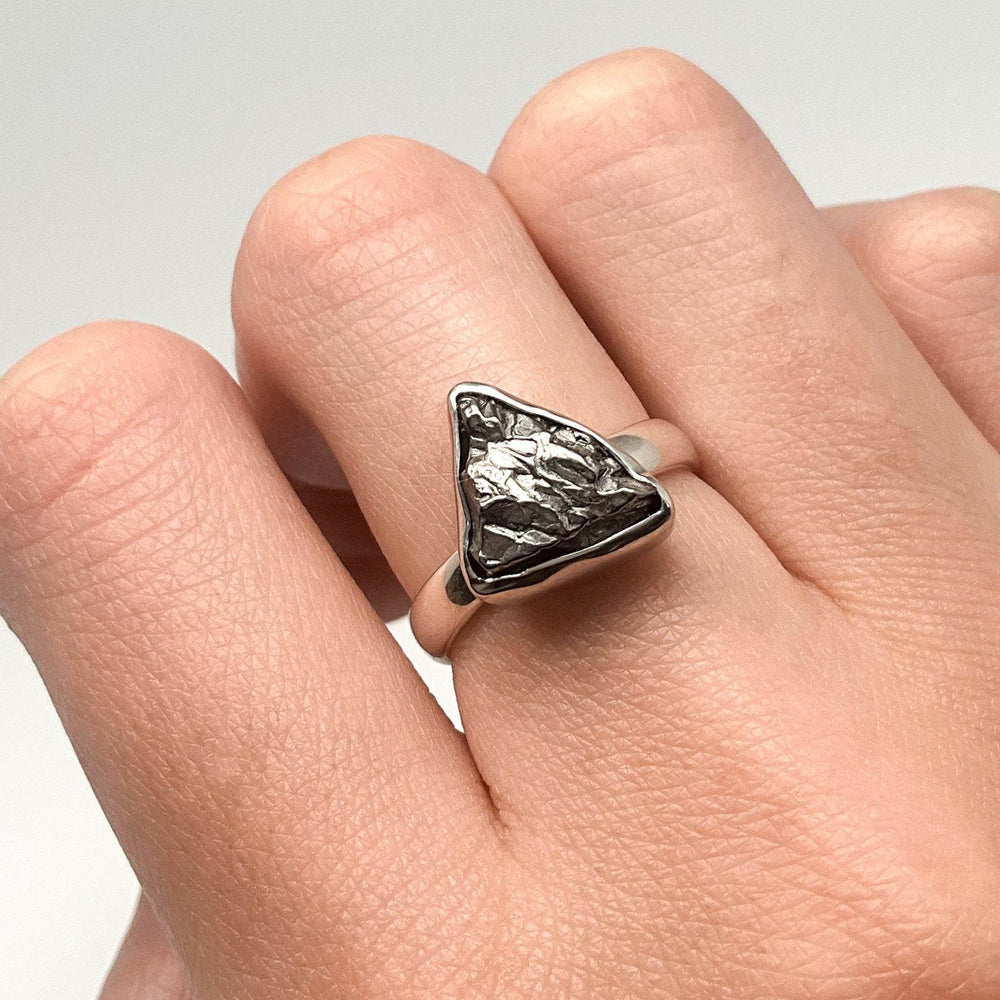 Campo Del Cielo Meteorite Ring - Rocks and Gems Canada