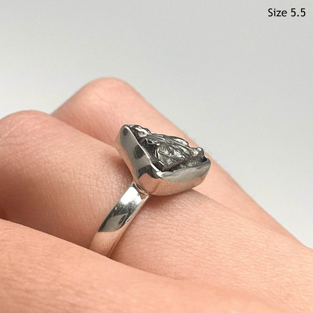 Campo Del Cielo Meteorite Ring - Rocks and Gems Canada