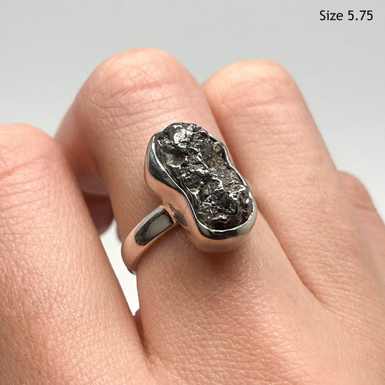 Campo Del Cielo Meteorite Ring - Rocks and Gems Canada