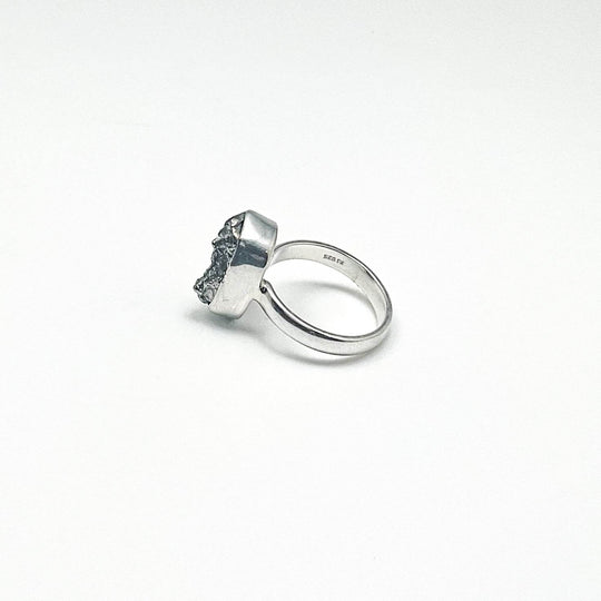 Campo Del Cielo Meteorite Ring - Rocks and Gems Canada