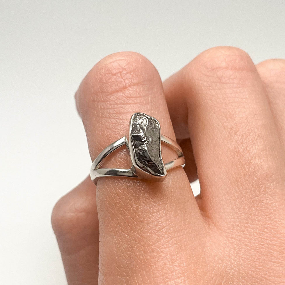 Campo Del Cielo Meteorite Ring - Rocks and Gems Canada