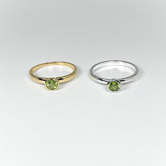 Peridot Ring - Rocks and Gems Canada