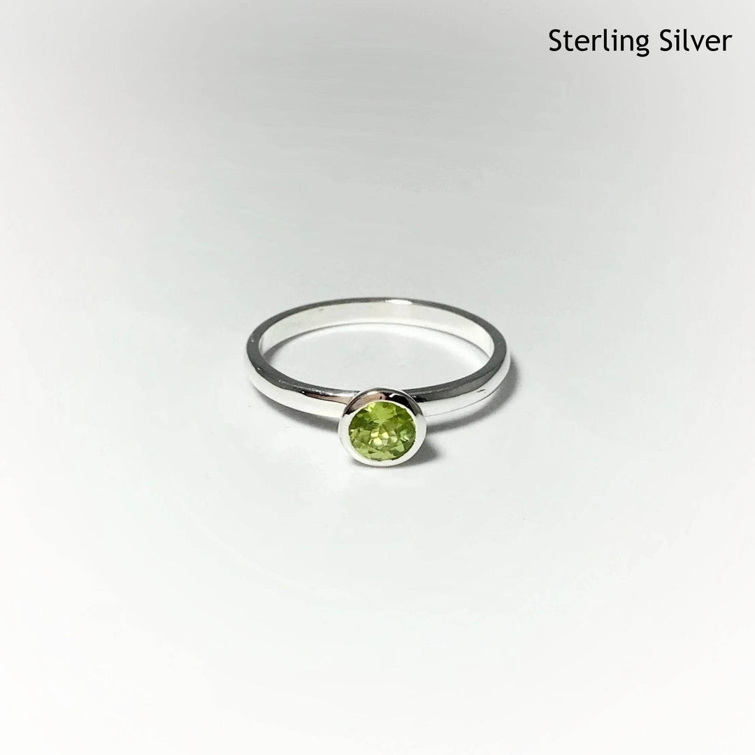 Peridot Ring - Rocks and Gems Canada