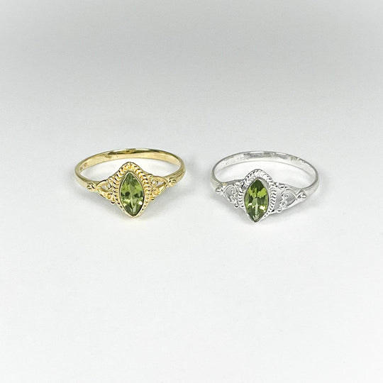 Peridot Ring - Rocks and Gems Canada