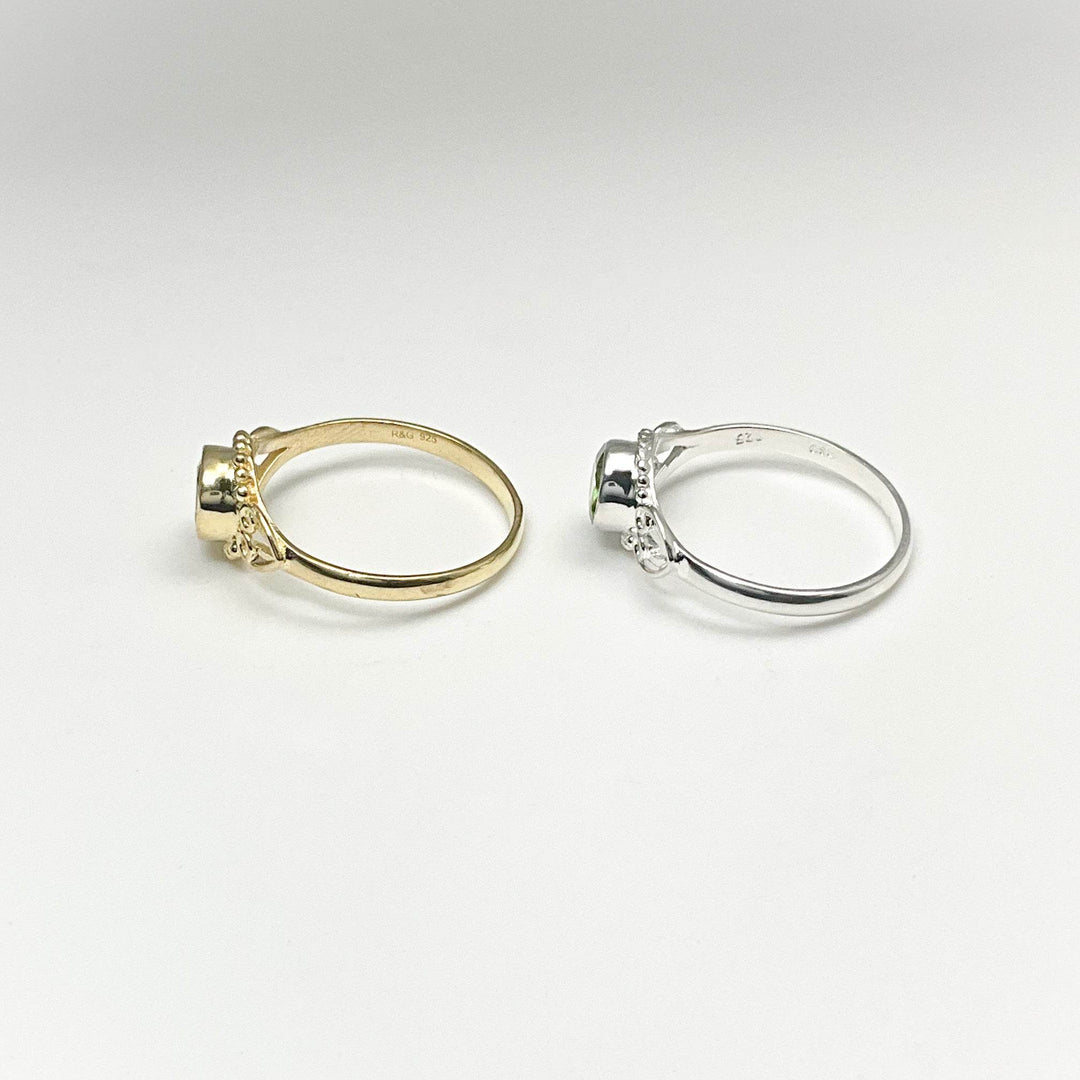 Peridot Ring - Rocks and Gems Canada