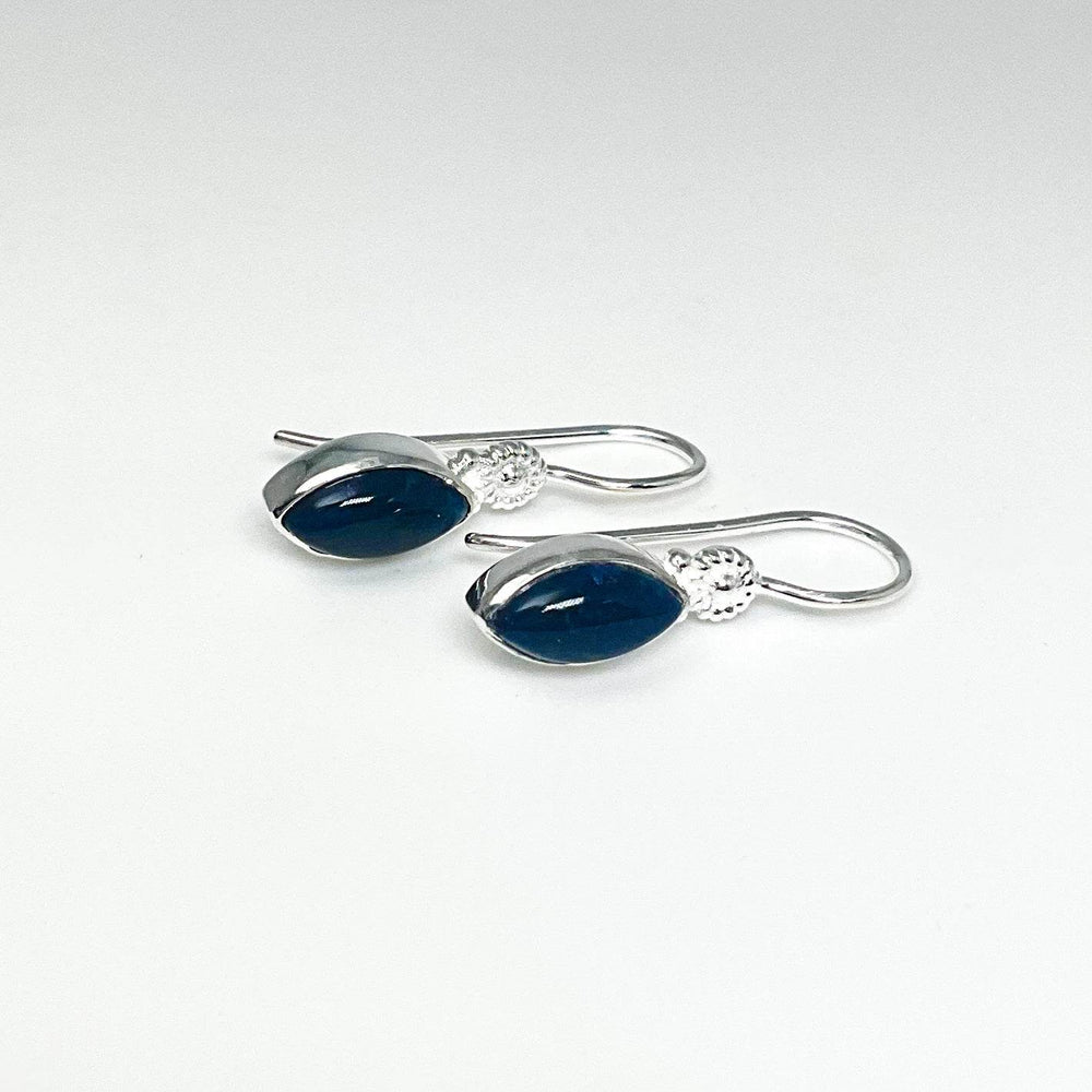 Sodalite Dangle Earrings - Rocks and Gems Canada
