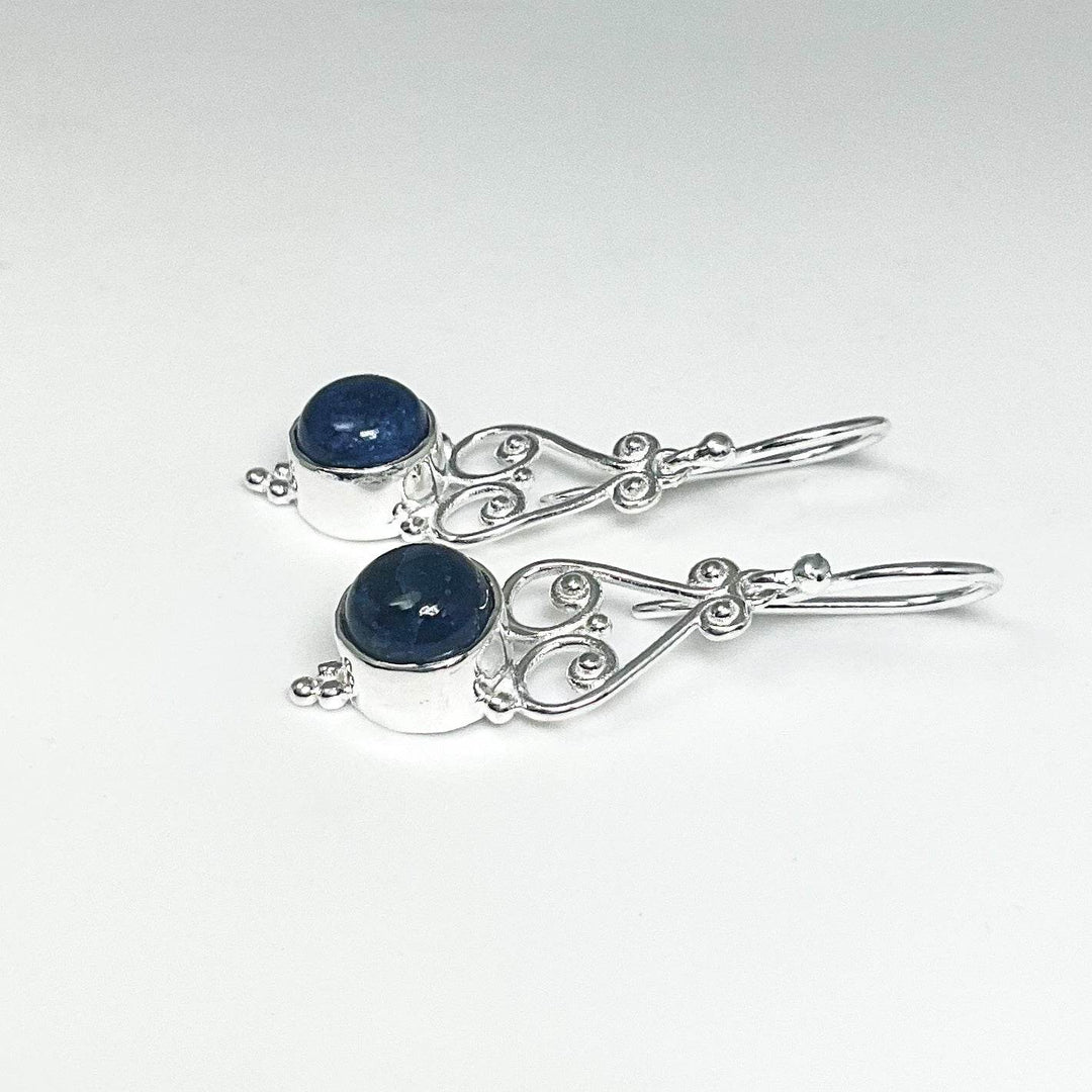 Sodalite Dangle Earrings - Rocks and Gems Canada