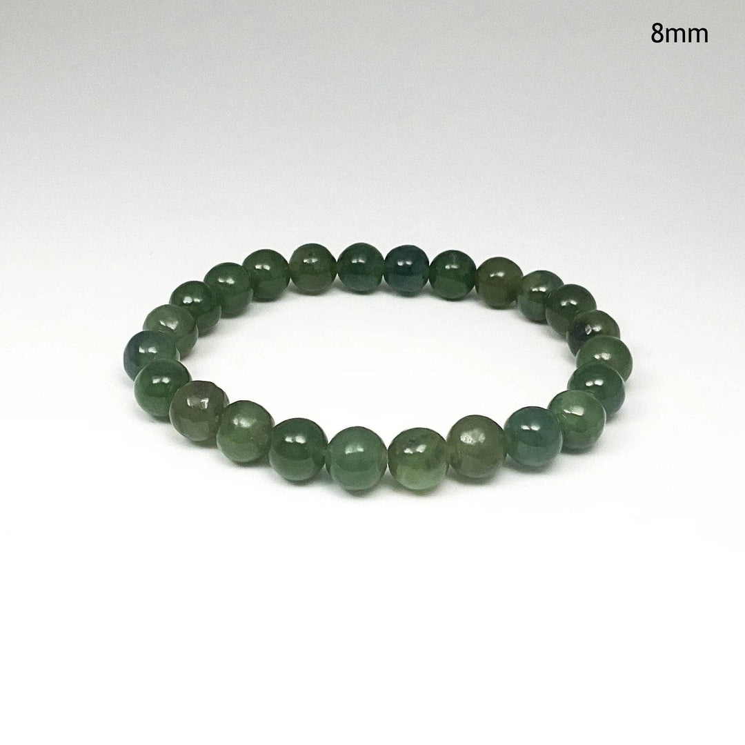 Canadian Jade Beaded Bracelet - Rocks and Gems Canada