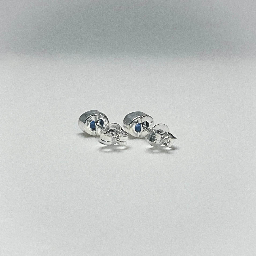 Kyanite Stud Earrings - Rocks and Gems Canada