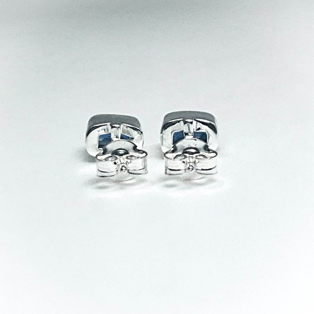 Kyanite Stud Earrings - Rocks and Gems Canada