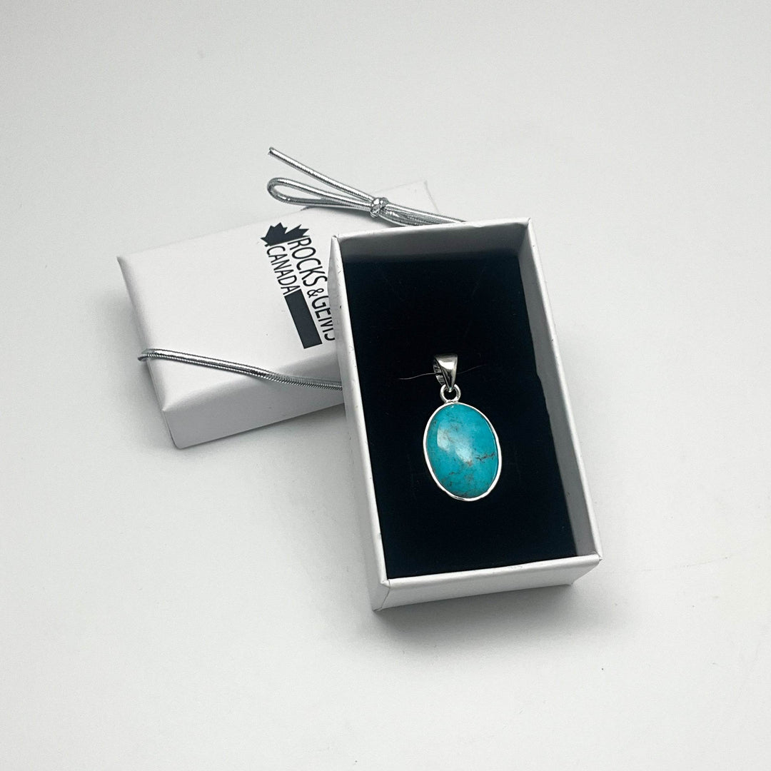 Turquoise Pendant - Rocks and Gems Canada