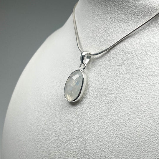 Rainbow Moonstone Pendant - Rocks and Gems Canada