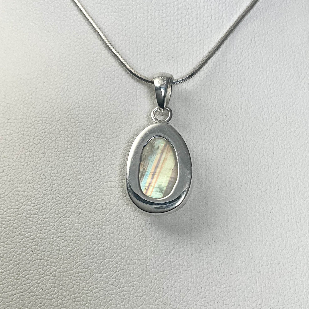 Rainbow Moonstone Pendant - Rocks and Gems Canada