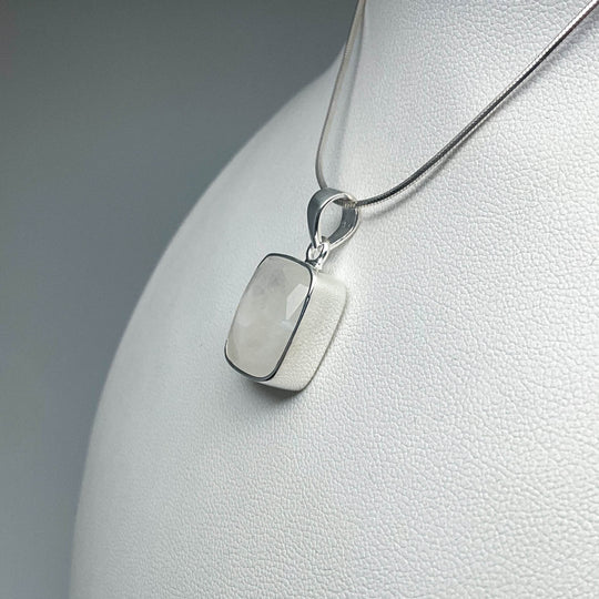 Rainbow Moonstone Pendant - Rocks and Gems Canada