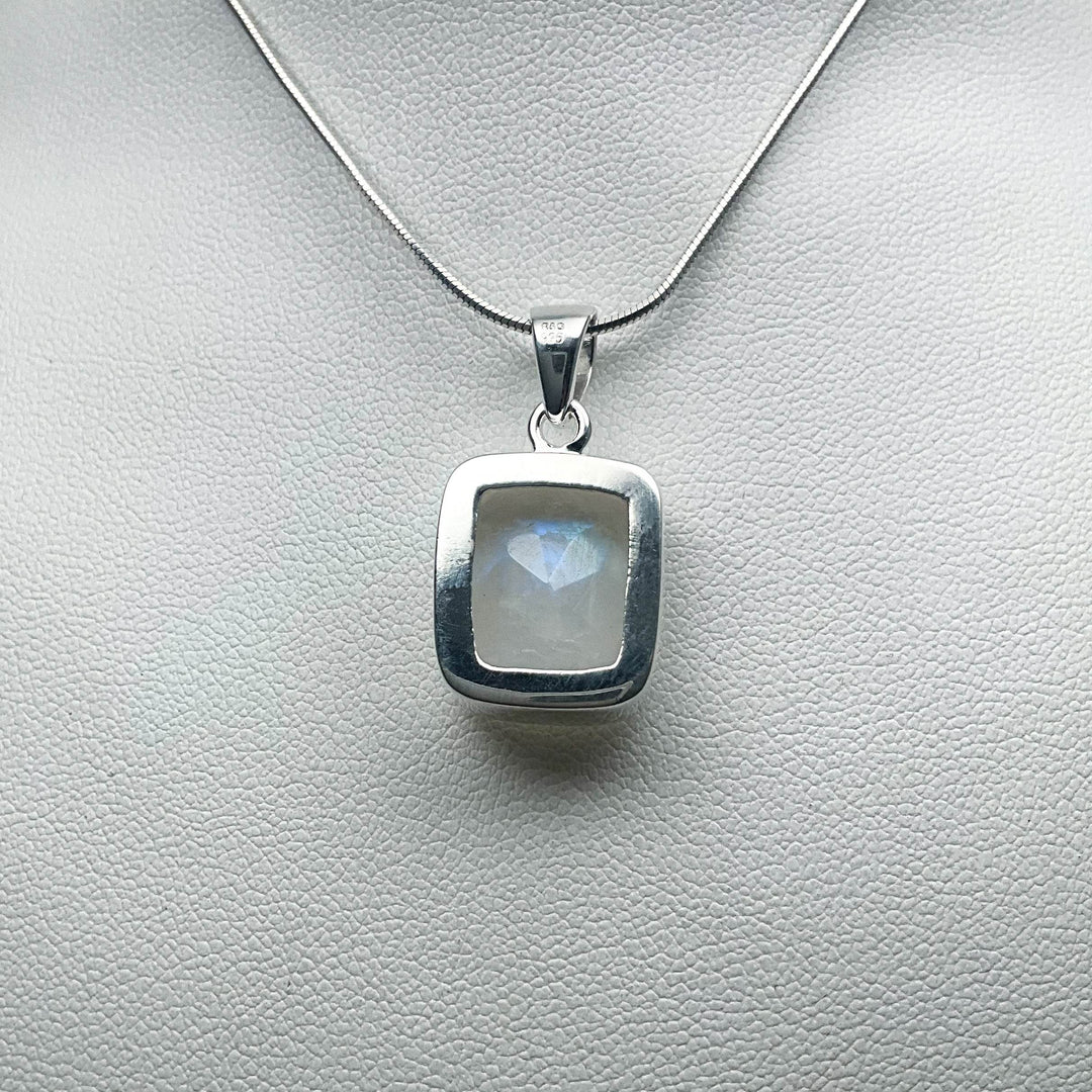 Rainbow Moonstone Pendant - Rocks and Gems Canada